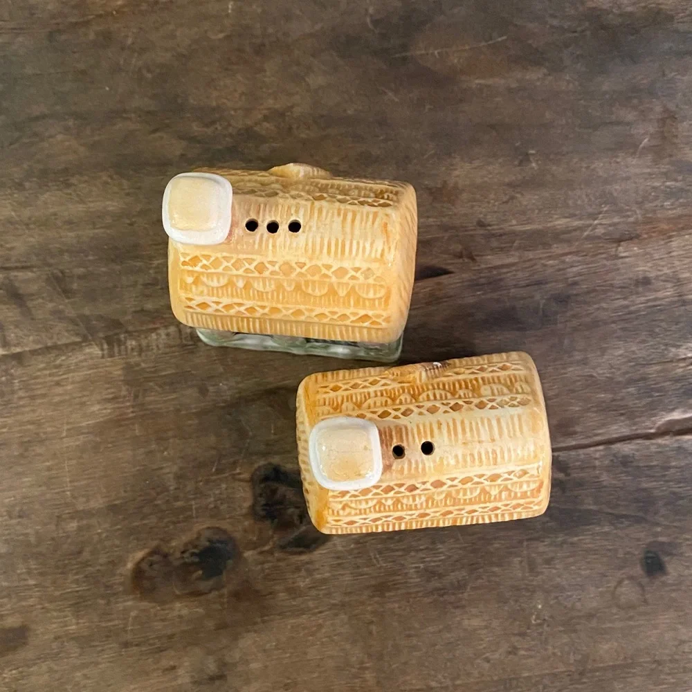 Vintage House Salt & Pepper Shakers